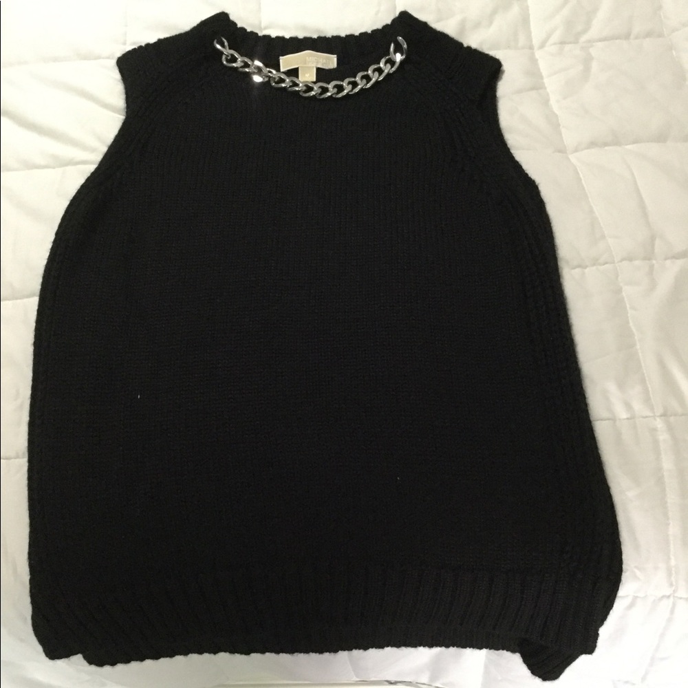 Michael kors sleeveless sweater